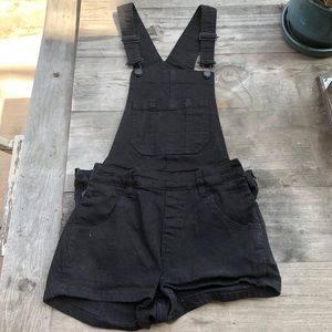 Black overalls. Size 26